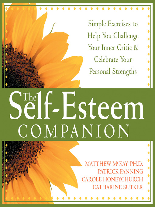 Title details for The Self-Esteem Companion by Matthew McKay - Available